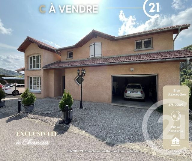 maison à vendre - 8 pièces - 295.0 m2 - CHANCIA - 01 - RHONE-ALPES - Century 21 Avenir Immobilier